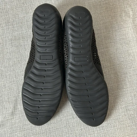 Sesto Meucci made in Italy perforated black loafers Sizee 7 - Picture 10 of 11